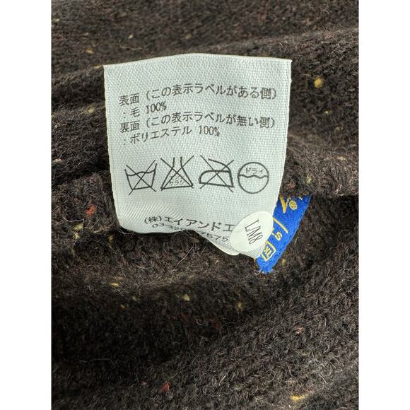 Pendleton Mens Vest Sz L Shetland Wool Reversible Speckled Full Zip Outdoor Work - Picture 12 of 13